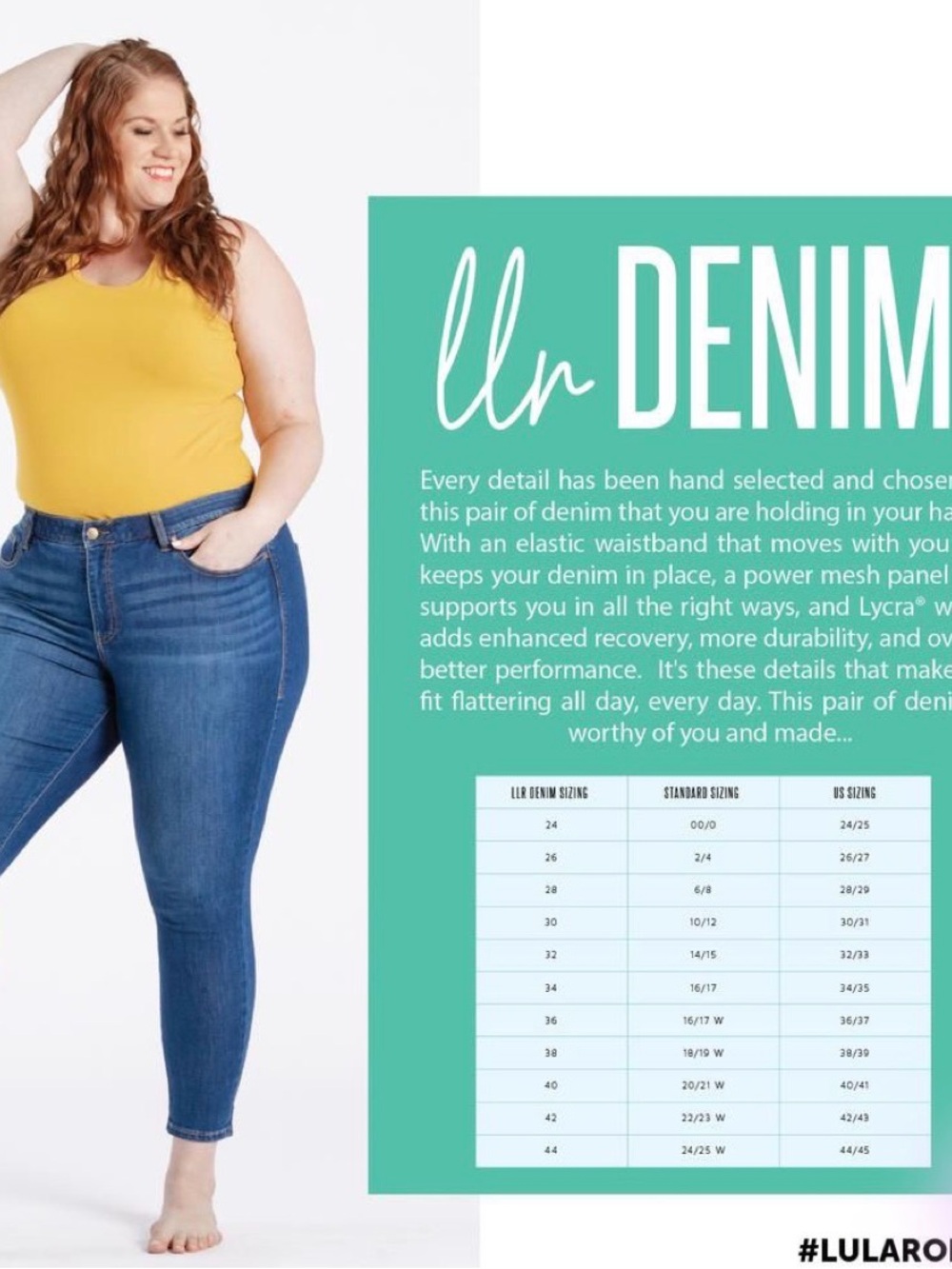 LuLaRoe Denim Women's Skinny Jeans - Picture 3 of 3